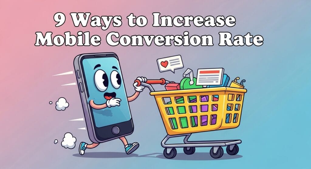 9 Ways to Increase Mobile Conversion Rate