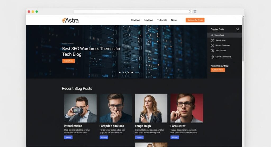 Best SEO WordPress Themes for Tech Blog Demo