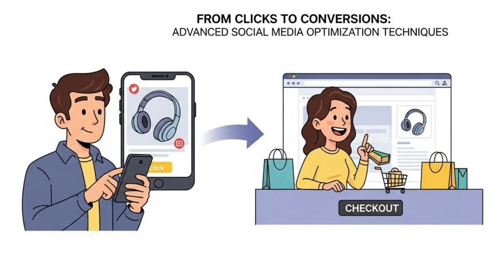 From Clicks to Conversions Advanced Social Media Optimization Techniques