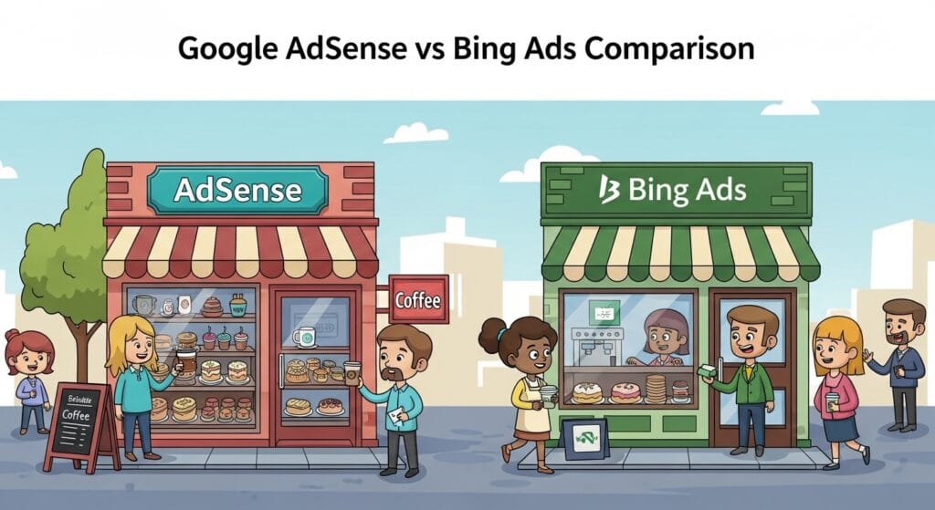 Google AdSense vs Bing Ads Comparison