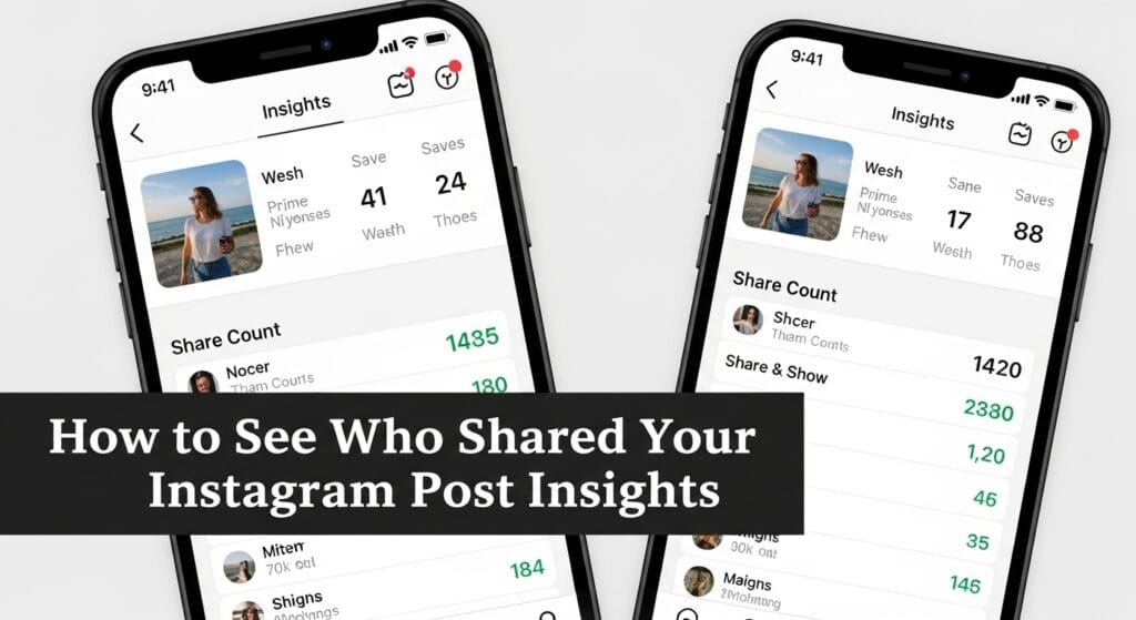 How to See Who Shared Your Instagram Post Insights