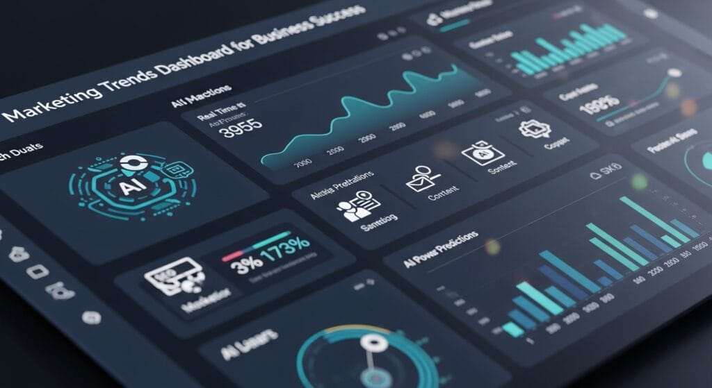 Marketing Trends 2025 Dashboard for Business Success