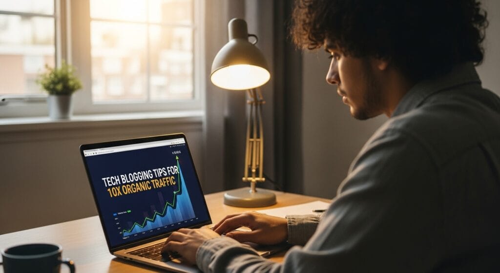 Tech Blogging Tips for 10X Organic Traffic