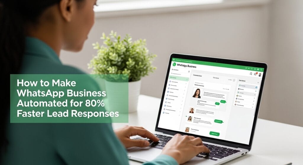 How to Make WhatsApp Business Automated for 80 Faster Lead Responses